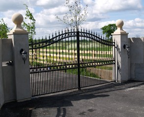 Gate 30 Large Automated Estate Gates and BFT Underground Automation Moss, Doncaster, South Yorkshire