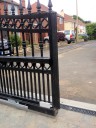 Gate 36 cantilever sliding gate with top quality resistive safety edge system Doncaster South Yorkshire