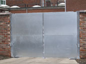 Gate C8 Galvanised Commercial Automated Steel Gates Doncaster, South Yorkshire