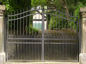 Gate 20 Bow Top Remote Control Gates Sheffield, South Yorkshire