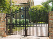 Gate 1 Decorative Wrought Iron Gates Sykehouse, Goole